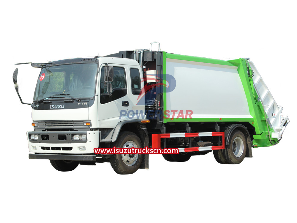 Tiga tingkat perawatan untuk truk sampah terkompresi Isuzu
    