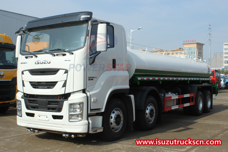 ISUZU GIGA 30000L Water Bowser VC61 8X4 Truk Tangki Penyiram Air
    