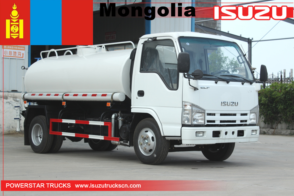 Monglia - 1 unit Truk Tanker Semprotan Air ISUZU
    