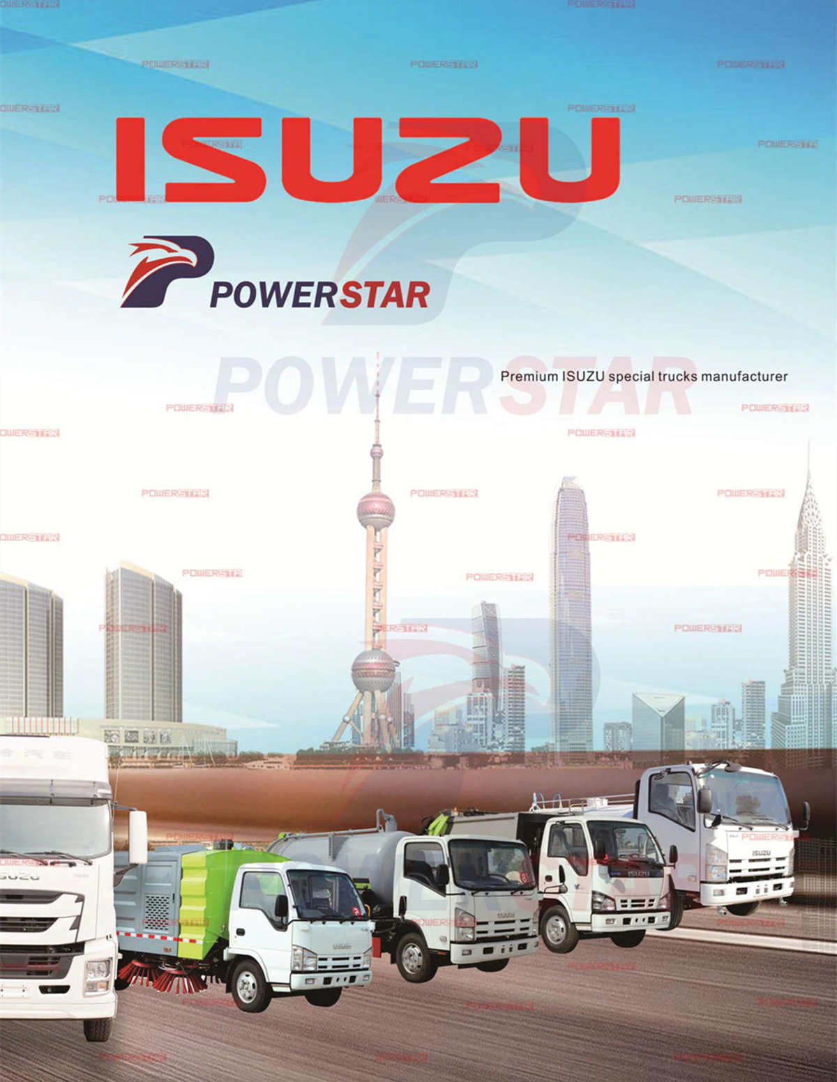 Katalog truk khusus ISUZU profesional POWERSTAR
    