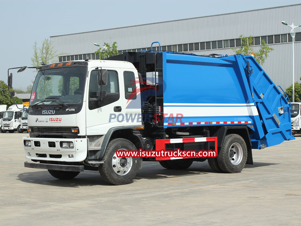 Pengenalan rinci produk truk sampah terkompresi Isuzu
    