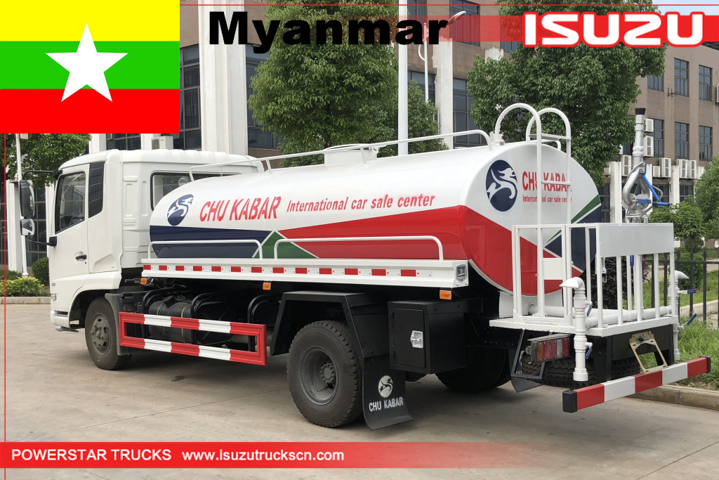 Myanmar - 2 unit Dongfeng Water Bowser
    