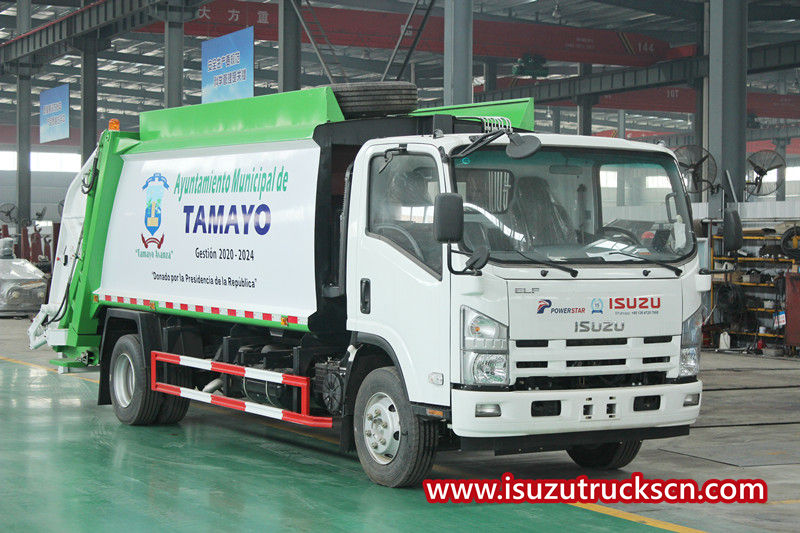 Cara menemukan truk pemadat sampah ISUZU 10 CBM NQR NKR ELF
    