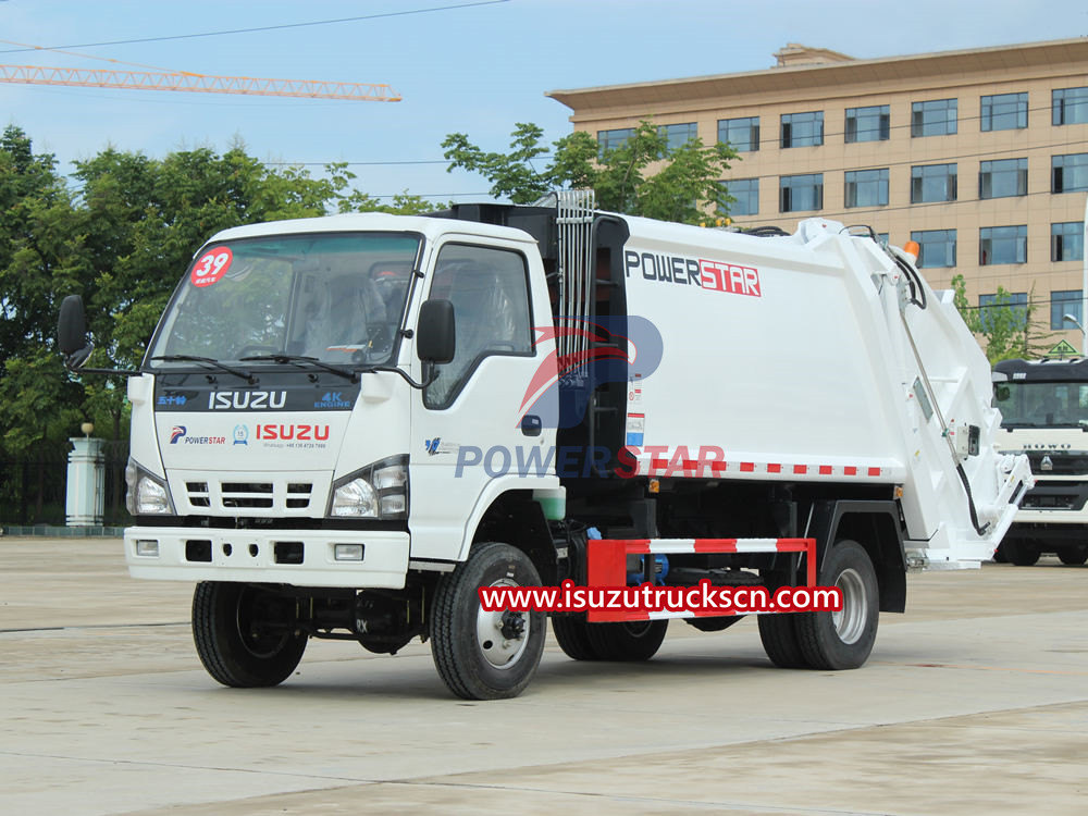 Lima langkah perawatan utama untuk truk sampah kompresi Isuzu
    