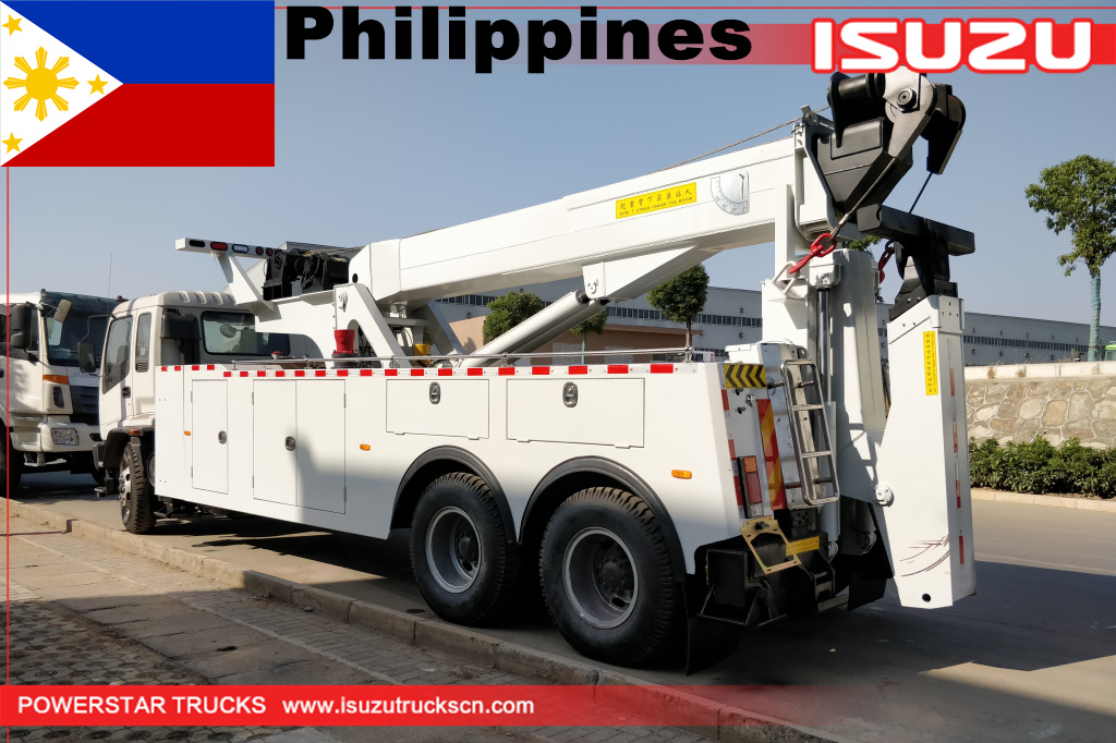 Filipina - 1 unit truk derek derek tugas berat Isuzu FVZ
    