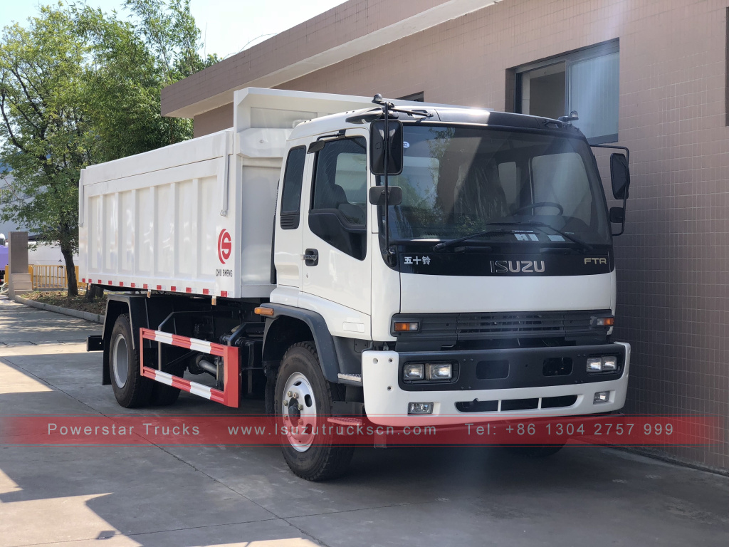 Truk Pembuangan Sampah Isuzu Myanmar untuk dijual
    