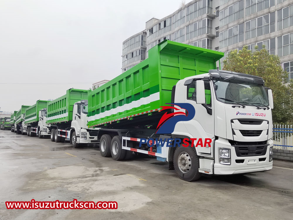 Struktur dan prinsip kerja dump truck Isuzu
    