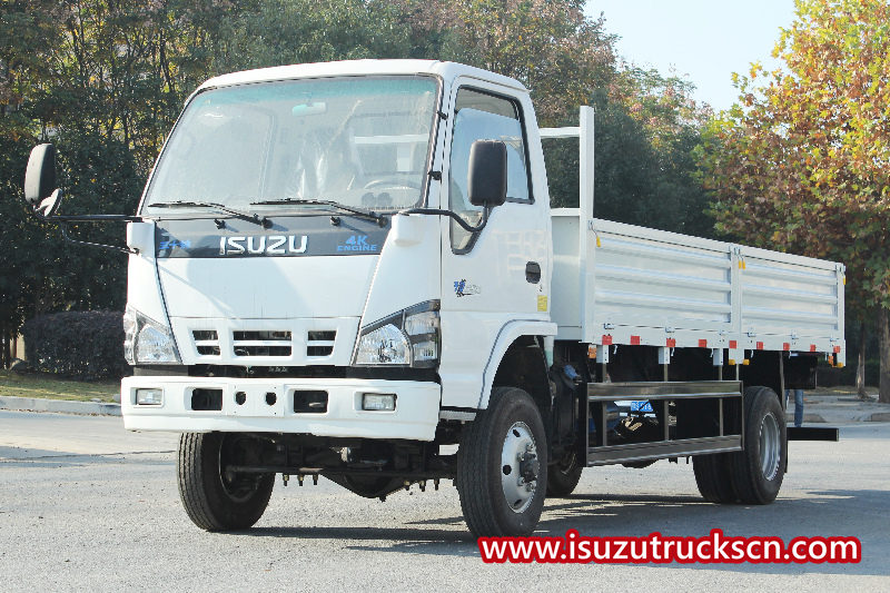 Pelanggan Filipina membeli 3 unit ISUZU NKR 4x4 Off road Dropside Cargo Lorry Trucks
    