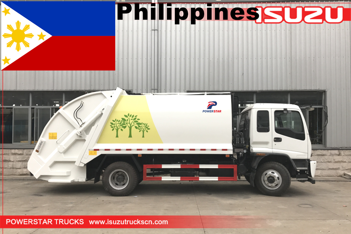 Filipina - 1 Unit Kendaraan Pemadat Sampah Isuzu 14cbm
    