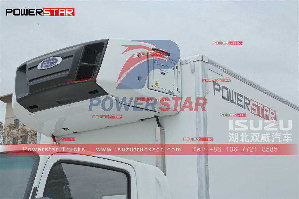 Truk freezer POWERSTAR dipasang dengan unit CARRIER SUPRA
    