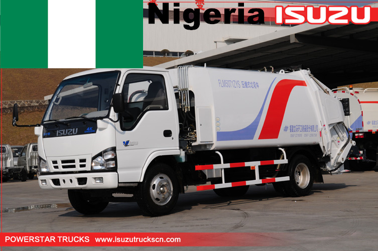 Nigeria - 1 unit truk pemadat sampah Isuzu
    