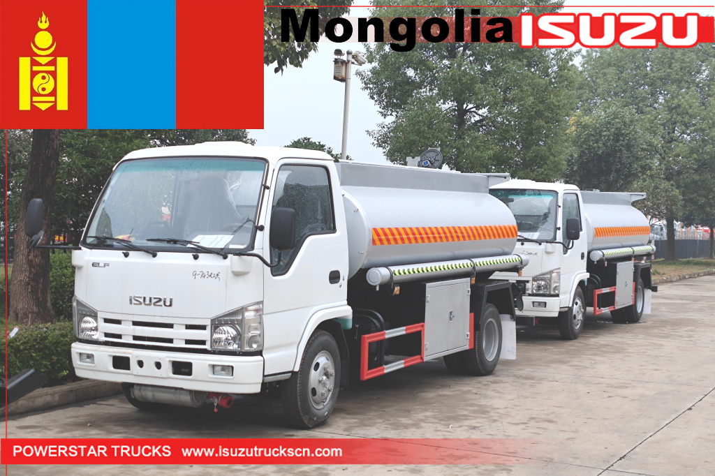 Mongolia - 2 unit Truk Tanker Pengisian Bahan Bakar Minyak ISUZU
    