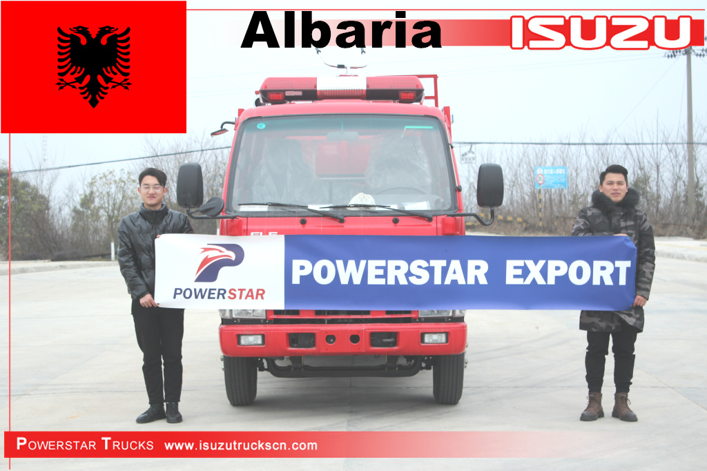 Albaria - Truk Pemadam Kebakaran Air Mini Isuzu Jepang
    