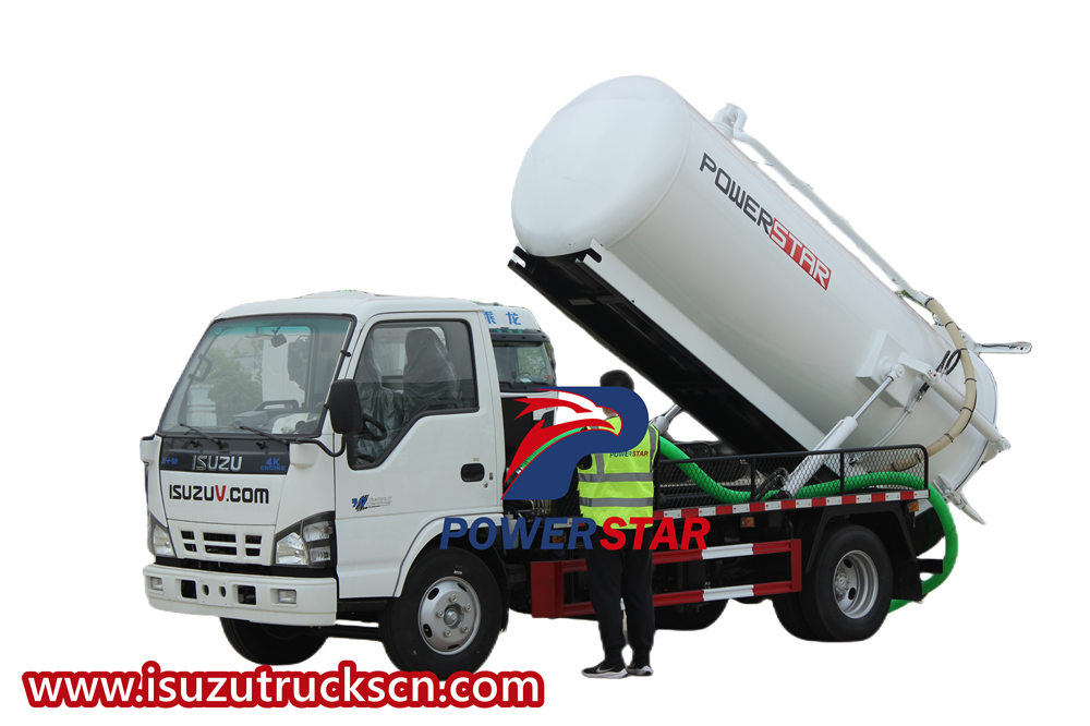 Cara mengoperasikan truk vakum isuzu 100P