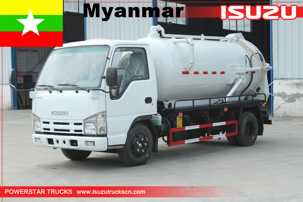 Myanmar - Truk Vakum Limbah Isuzu
    