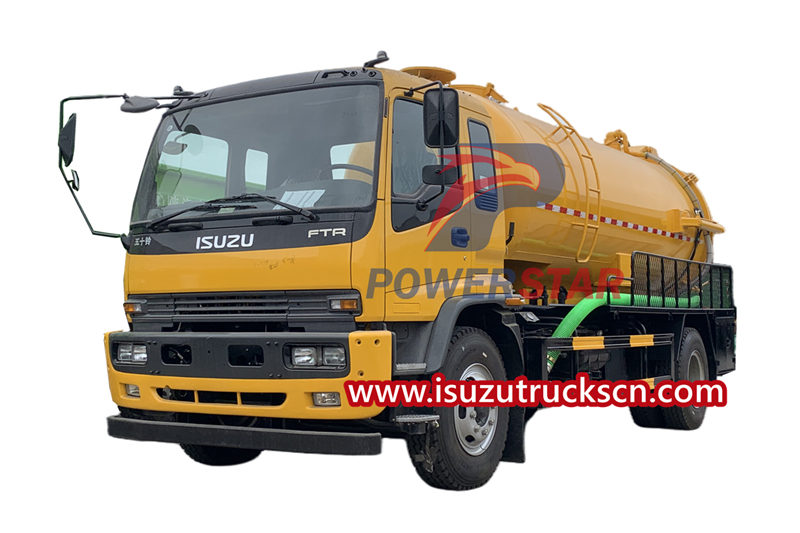 Truk Vakum Isuzu NPR 5.000L Jepang dengan mesin 4HK1 190hp
    