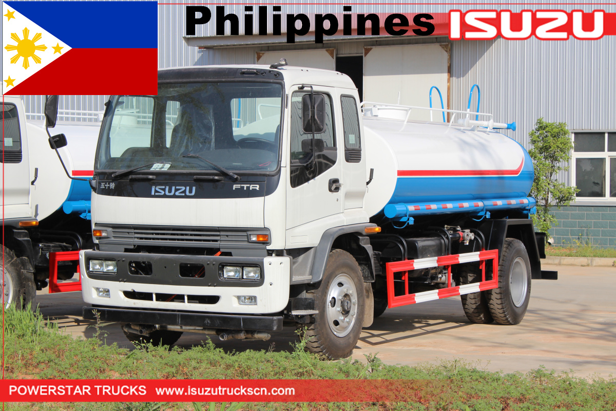 Filipina - 2 Unit Truk Tangki Air ISUZU FTR
    