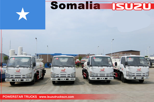 Somalia - 4 unit Truk Tanker Bahan Bakar Isuzu
    