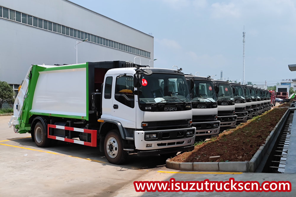 10 unit truk pemadat sampah Isuzu diekspor ke Amerika Latin
    